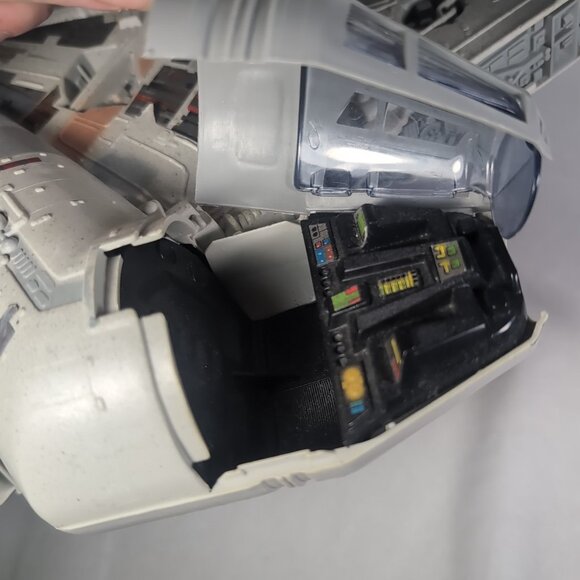 1995 Millenium Falcon Star Wars Tonka Lucasfilm Vintage Toy Ship POTF Kenner - Picture 8 of 16